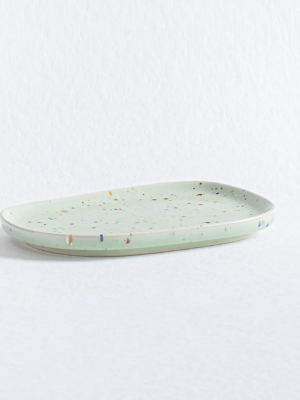 New Party Small Tray Green